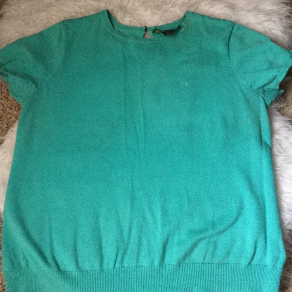 Ralph Lauren green women’s top